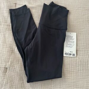 NWT Lululemon Align HR 25” Black Leggings Size 4